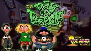 RIG - Day of the Tentacle Review Maniac Mansion 2 DOS