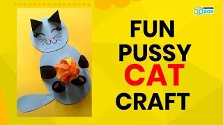 Fun Pussy Cat Craft | Fun DIYs and Crafts | Easy DIY For Kids | Art and Craft | Sparkle Box