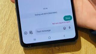 How to Fix Failed to Send Message / Premium SMS / Samsung Galaxy / Android 12 / ONE UI 4