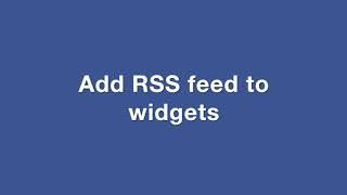 How to use WordPress RSS Feed Retriever Plugin