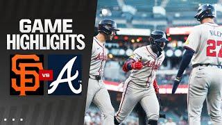 Braves vs. Giants Game Highlights (8/14/24) | MLB Highlights