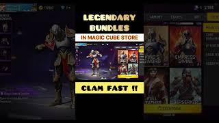 Best magic cube bundle in free fire | magiccube new bundle 2023 | ff new magic cubebundle