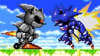 Silver Sonic Vs Sonic & Metal Sonic And Mecha Sonic