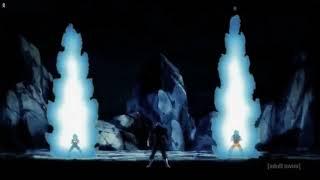 Goku and Vegeta power up against Jiren eng dub