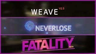 Weave.su & Neverlose.cc & Fatality.win | HvH clips #10 (Weave cfg in desc)