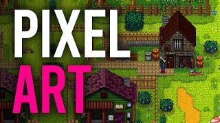 How to draw PIXEL ART GAME CHARACTERS (PS TUTORIAL)
