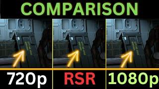 ROG Ally | RSR ON vs OFF