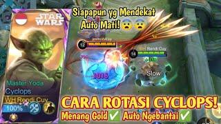 CARA MAIN CYCLOPS BANTAI² MUSUH! MANIAC 14 KILL TANPA MATI! BUILD CYCLOPS TERSAKIT 2024 - MLBB