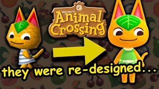 animal crossing forced these characters to change in new games...