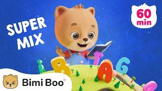 Super Mix of Kids Songs! | Bimi Boo Preschool Learning for Kids