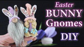 Easter Bunny Gnomes | Easy No Sew Mini Gnome | Gnome Craft | Easter Crafts | Tiny Gnome