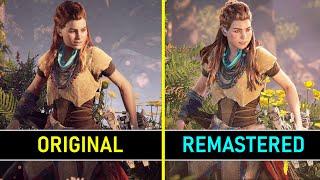 Horizon Zero Dawn | Original vs Remastered | PS5 | In-Depth Graphics Direct Comparison