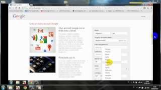 Istruzioni,Guida per Creare account Gmail