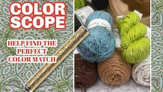 Crochet Gadget| COLORSCOPE CROCHET TOOL| How to Pick Colors for. a Crochet Blanket