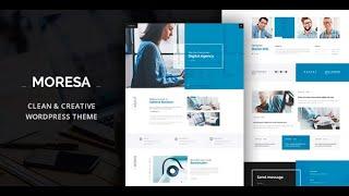 Moresa – Best Startup WordPress Theme (theme install )