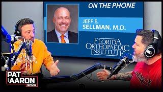 The Pat and Aaron Show Injury Report 4/10/2024 with Dr. Sellman | Florida Orthopaedic Institute