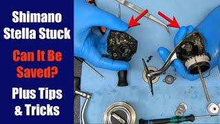Shimano Stella 4000FB Stuck - Can We Save It? - Fishing Reel Repair