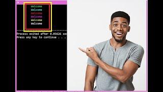 How to print console text by different color in c or c++,programming triks by apt