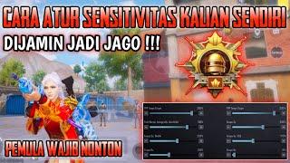 CARA SETTING SENSITIVITAS PUBG MOBILE GYROSCOPE DAN NO GYROSCOPE TERBAIK | PUBG MOBILE 3.3