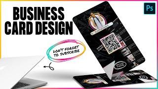 Business Card Tutorial | Design A Business Card With Me | Photoshop Tutorial