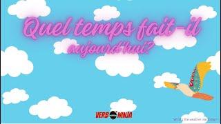 Quel temps fait-il? - French Weather Song