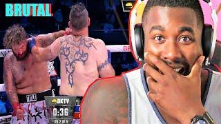 Bare Knuckle Fighting is Hardcore! | Blahzaye Vibez Reaction