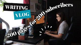 Writing 200 Pages For 200 Subscribers