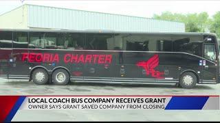 Local coach bus company receives new lease on life thanks to federal grant