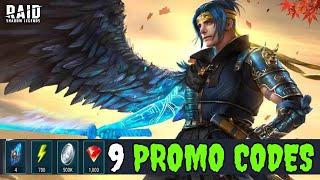 9 NEW️RAID SHADOW LEGENDS CODES JULY | PROMO CODES RAID SHADOW LEGENDS | CODE RAID SHADOW LEGENDS