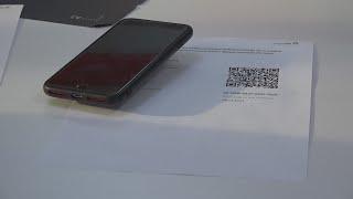 Как получить бумажный QR-код в МФЦ