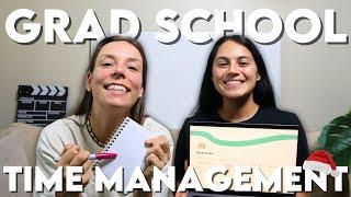 How We Manage Our Time as PhD Students | Time Management & Productivity Tips for Grad Students