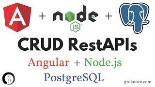 Angular 6 HttpClient – PostgreSQL – Node.js/Express Sequelize CRUD APIs – Post/Get/Put/Delete