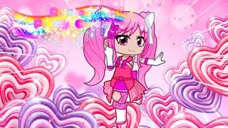 Rainbow Pretty Cure | Cure Candy’s Transformation | Gacha Life 2