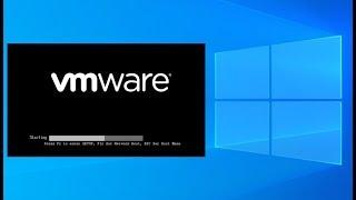 How To Install Windows 10 on VMware Workstation 15 Pro.