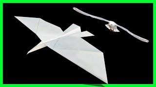 Cách gấp máy bay đuôi rời hình con chim #3 | Boomerang aper airplane like a bird | paper eagle plane