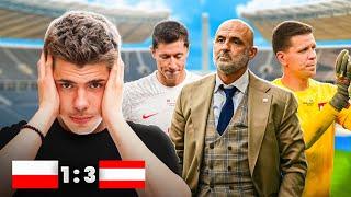 NIE TEGO SIĘ SPODZIEWAŁEM... OBEJRZAŁEM POLSKA 1-3 AUSTRIA 