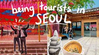 Being Tourists in SEOUL | A Day in 'Old Seoul' Gorgeous Temple & Korean Desserts | KOREA Vlog