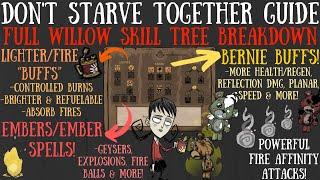 [BETA] Willow Skill Tree Breakdown! Bernie Buffs & Fire Spells - Don't Starve Together Guide
