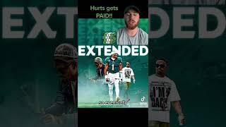 Hurts becomes highest paid QB in NFL history! #nfl #eagles #jalenhurts