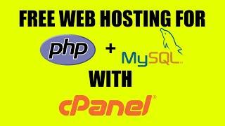Free Web Hosting with PHP, MySQL and cPannel | InfinityFree | Latest 2024