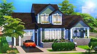 SPLIT-LEVEL BASE GAME FAMILY HOME  | The Sims 4: Speed Build