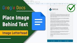  How to Insert Image Letterhead in Google Docs | 2024