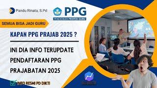 Terupdate Pendaftaran Dan Syarat PPG Prajabatan 2025