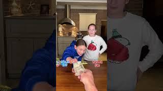 Who_s the fastest in the candy grab challenge #family #fun #challenge #games