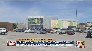 Dillard's converts Eastgate store to outlet