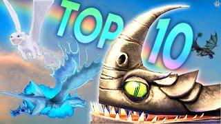 TOP 10 MOST BEAUTIFUL DRAGONS | How to train your Dragon: School of Dragons