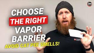 Crawl Space Encapsulation Plastic | No Cat Pee Smell Vapor Barrier DIY | Cat Urine Smell Crawl Space