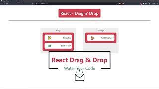 How to Create Drag and Drop - React JS - Typescript Vite