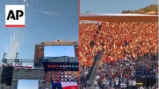 WATCH: Fireworks malfunction at July 4th show in Provo, Utah