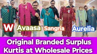 Bengaluru Original Branded Surplus Kurtis with Brand Bill I ಬ್ರಾಂಡೆಡ್ ಕುರ್ತಿಗಳು  ಹೋಲ್ಸೇಲ್ ಬೆಲೆಯಲ್ಲಿ